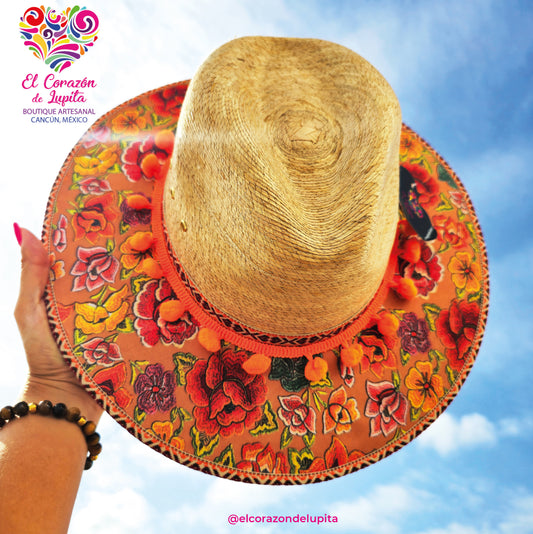Sombrero Holbox Flores