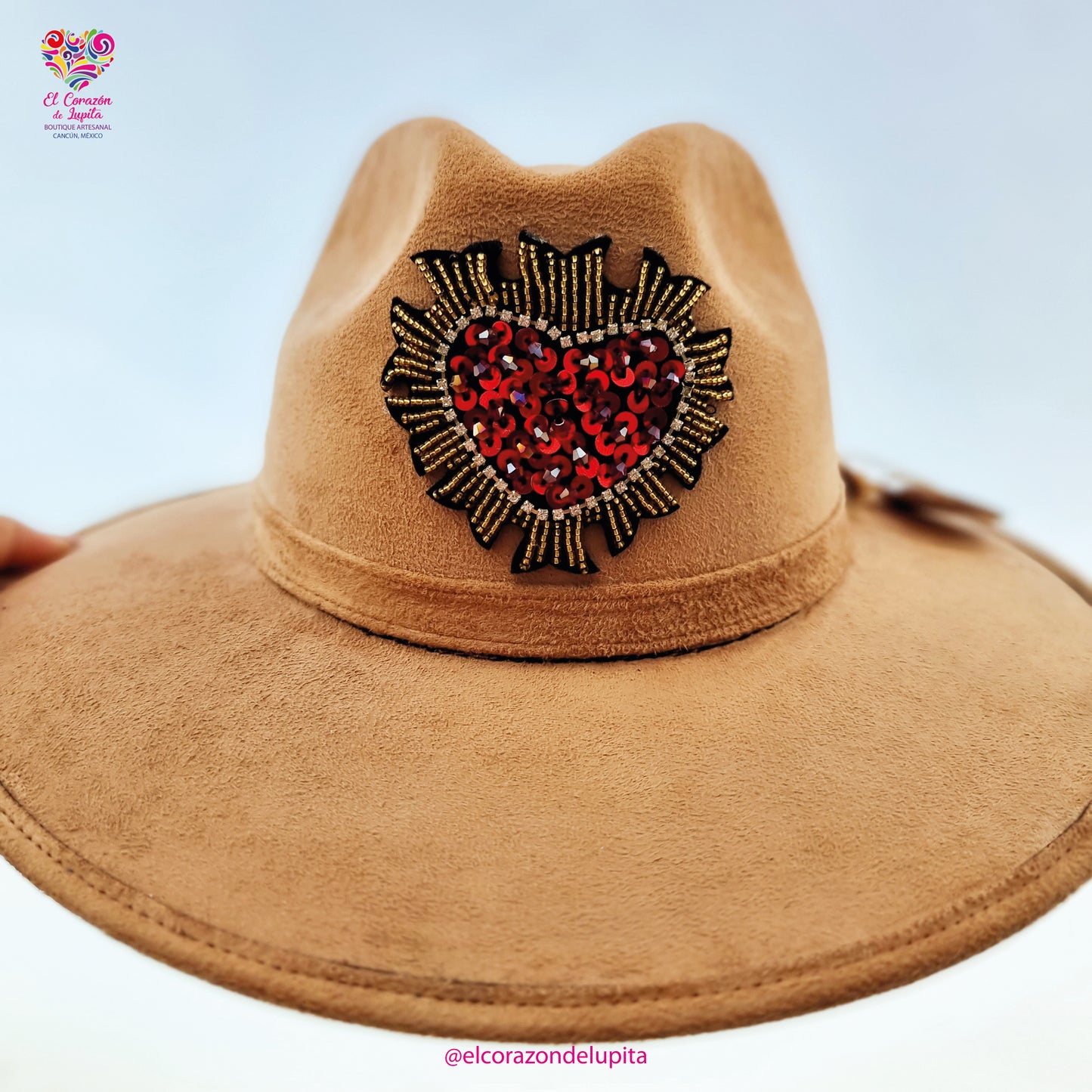 Sombrero Corazón de fuego