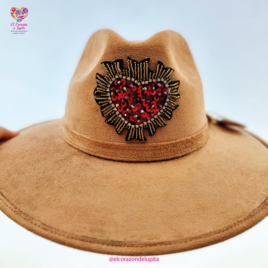 Sombrero Corazón de fuego